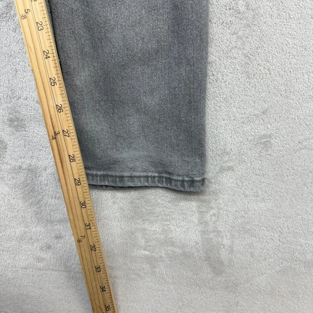 Levi's 511 Slim Fit Jeans Mens 34x30 Gray Stretch Denim Preppy Streetwear